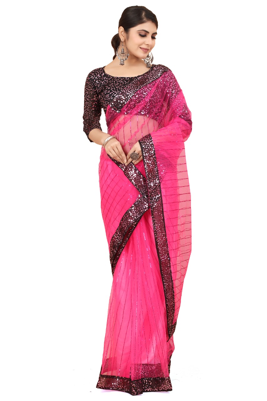 Vanshaft Woven Cotton Saree For With Blouse 